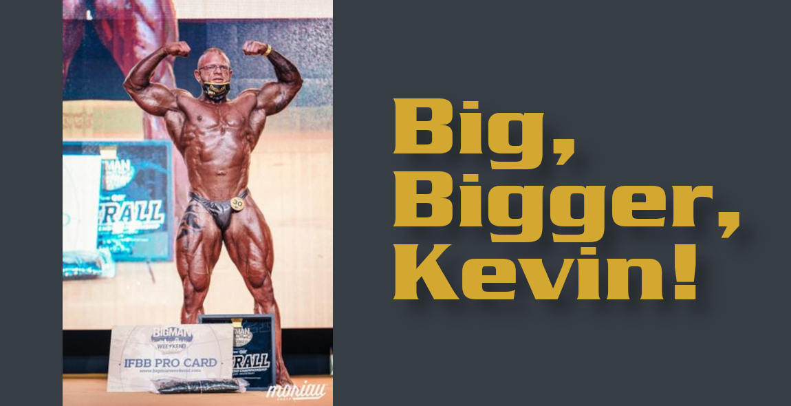 Kevin Brucher - Durch seinen sensationellen Gesamtsieg dort sicherte er sich die IFBB ProCard! 